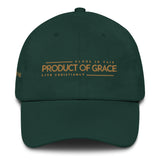 PRODUCT OF GRACE DAD HAT (GOLD COLLECTION-CLASSIC)