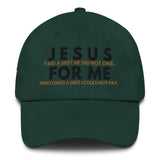 JESUS FOR ME MESSENGER Dad hat -W-