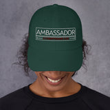 AMBASSADOR DAD HAT STYLE RED