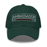 AMBASSADOR DAD HAT STYLE RED