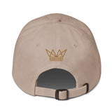 I NEED GOD DAD HAT (STYLE AJV ARMY-GOLD)