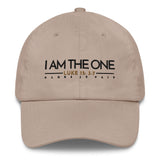 I AM THE ONE DAD HAT (W)