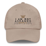 I AM NOT ASHAMED DAD HAT (W) (STYLE 3)