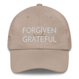 FORGIVEN + GRATEFUL  DAD HAT