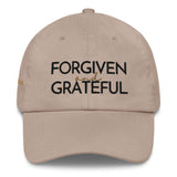 FORGIVEN + GRATEFUL DAD HAT (W)