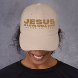 JESUS IS LOVE WELL SAID DAD HAT (GOLD EDITION)