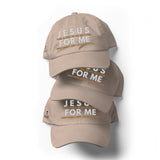 JESUS FOR ME DAD HAT