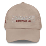 AMBASSADOR DAD HAT STYLE RED