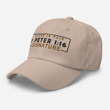 1 PETER 1:16 - SIGNATURE DAD HAT