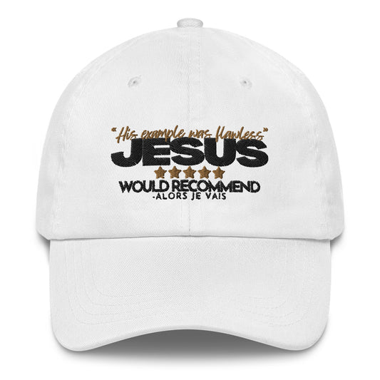 JESUS - HIS EXAMPLE WAS FLAWLESS HAT (W)