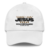 JESUS - WONDERFUL AND WORTHY HAT (W)