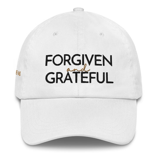 FORGIVEN + GRATEFUL DAD HAT (W)