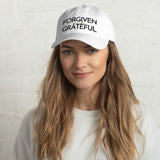 FORGIVEN + GRATEFUL DAD HAT (W)