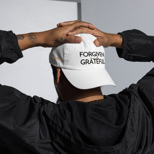 FORGIVEN + GRATEFUL DAD HAT (W)