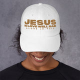 JESUS IS LOVE WELL SAID DAD HAT (GOLD EDITION)