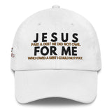 JESUS FOR ME MESSENGER Dad hat -W-