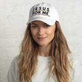 JESUS FOR ME MESSENGER Dad hat -W-