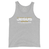 JESUS: 5 STARS!!!!! HIS EXAMPLE WAS FLAWLESS  UNISEX TANK TOP