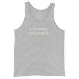 FORGIVEN + GRATEFUL UNISEX TANK TOP (STYLE 2)