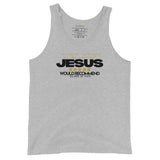 JESUS: 5 STARS!!!!! WATER INTO WINE UNISEX TANK TOP (W)