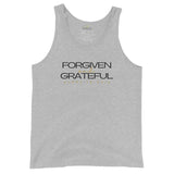 FORGIVEN + GRATEFUL UNISEX TANK TOP (W)