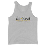 BE KIND, JESUS SAID SO UNISEX TANK TOP (W) GOLD)