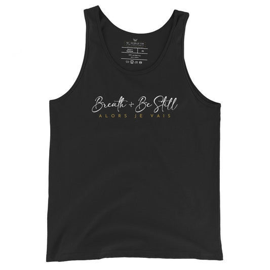 BREATH AND BE STILL Unisex Tank Top