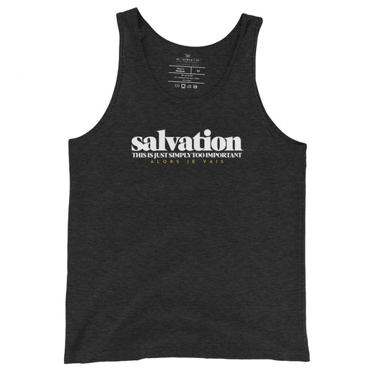 SALVATION UNISEX TANK TOP (STYLE BOLD)