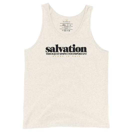 SALVATION UNISEX TANK TOP (W)STYLE BOLD)