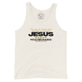 JESUS. WATER + WINE - 5 STARS!!!! Unisex Tank Top (STYLE 2)-W