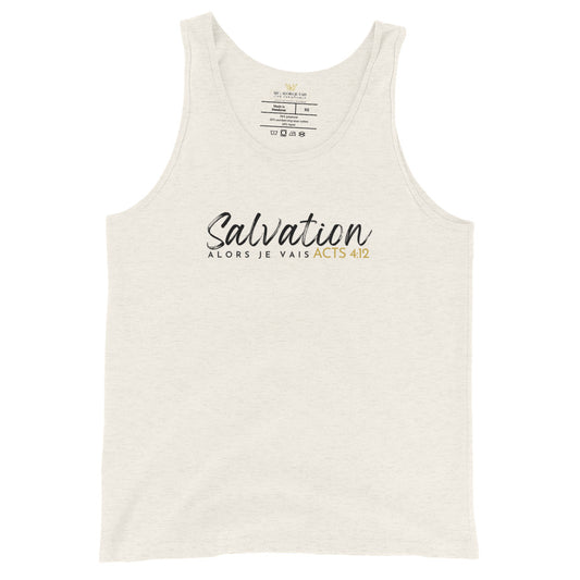 SALVATION /ACTS 4:12 KJV UNISEX TANK TOP (W(STYLE 3)