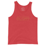 TO GOD BE THE *GLORY* UNISEX TANK TOP (GOLD)