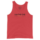 -I AM THE ONE- UNISEX TANK TOP (W)