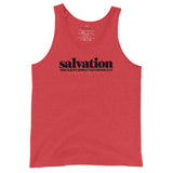 SALVATION UNISEX TANK TOP (W)STYLE BOLD)