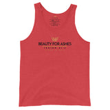 BEAUTY FOR ASHES UNISEX TANK TOP (W) (STLYE CLASSIC)