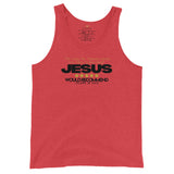 JESUS: 5 STARS!!!!! WATER INTO WINE UNISEX TANK TOP (W)