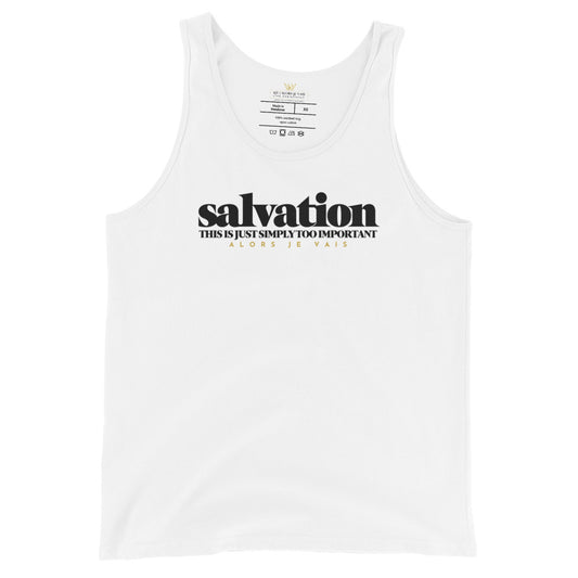 SALVATION UNISEX TANK TOP (W)STYLE BOLD)