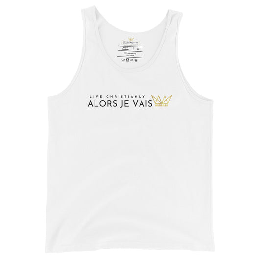 ALORS JE VAIS UNISEX TANK TOP (W)CLASSIC)