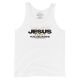 JESUS: 5 STARS!!!!! WATER INTO WINE UNISEX TANK TOP (W)