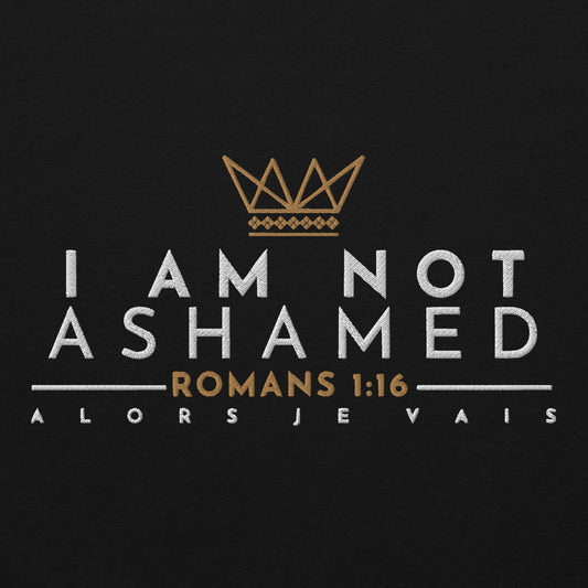 I AM NOT ASHAMED UNISEX SWEATSHIRT (CLASSIC R1:16-B)