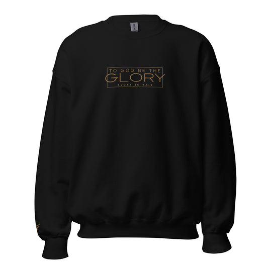 TO GOD BE THE GLORY SWEATSHIRT (STYLE GOLD