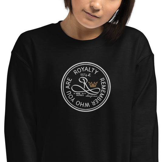 ROYALTY STAMP SWEATSHIRT