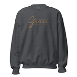 PRODUCT OF GRACE SWEATSHIRT (GOLD-FANCY-W)