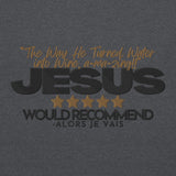 JESUS, WATER + WINE SWEATSHIRT (STYLE MIRACLE)