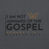 I AM NOT ASHAMED OF THE GOSPEL SWEATSHIRT (STYLE S-W)