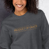 PRODUCT-OF-GRACE SWEATSHIRT (GOLD-W)