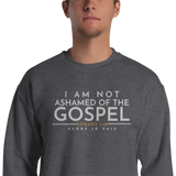 I AM NOT ASHAMED OF THE GOSPEL SWEATSHIRT (STYLE 2-B)