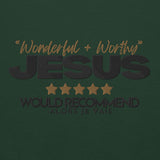 JESUS WONDERFUL AND WORTHY SWEATSHIRT (STYLE 1-W)