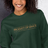 PRODUCT-OF-GRACE SWEATSHIRT (GOLD-W)