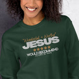 JESUS - WONDERFUL AND WORTHY SWEATSHIRT (STYLE B)